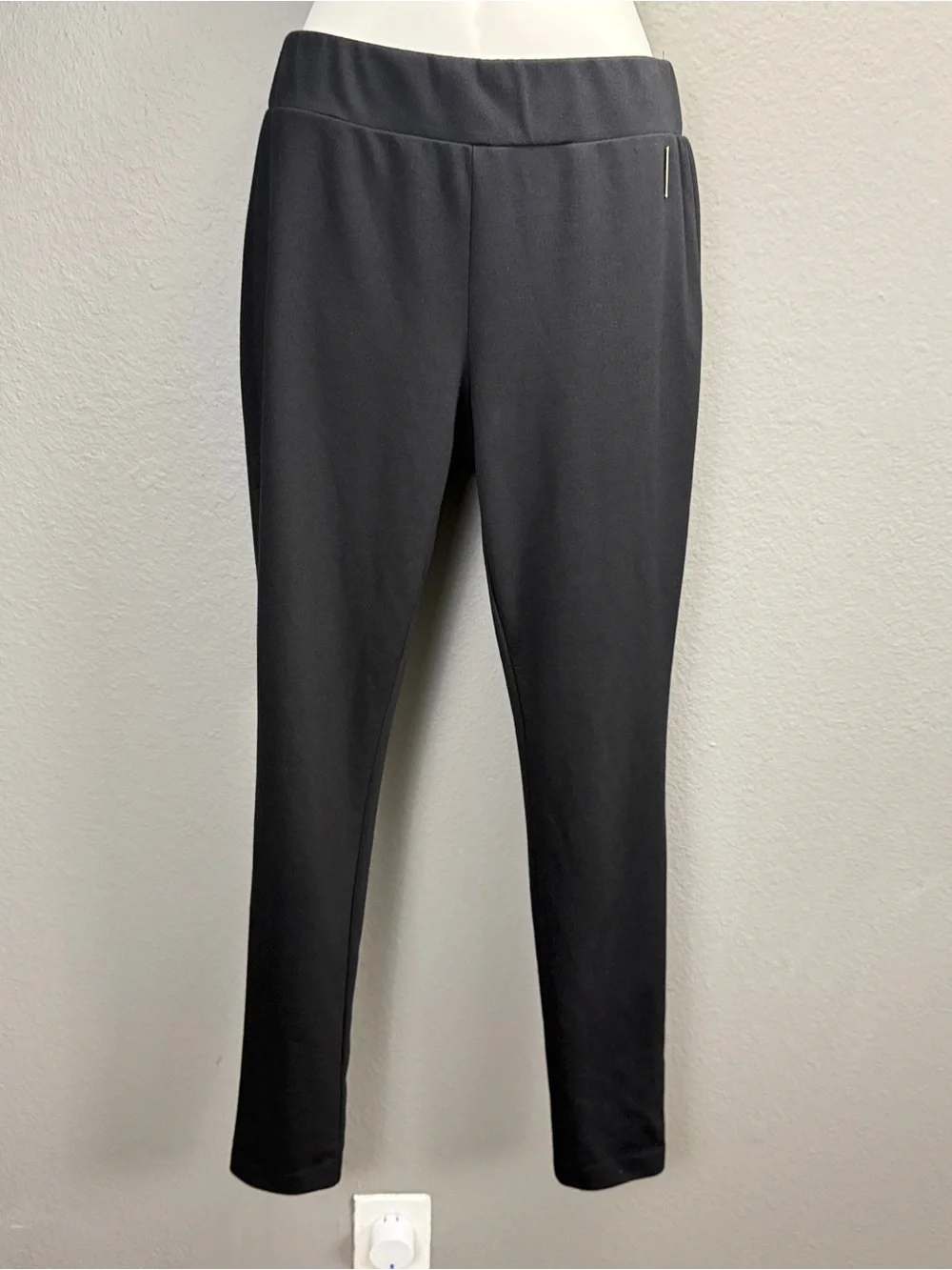 Michael Kors Black Pull-On Skinny Ankle Pants Women's Sz S Stretch Career